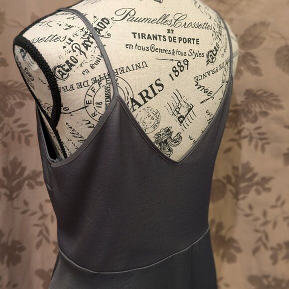 Daily Practice Anthropologie Comfy Gray Slip Dress, Size S, EUC! - Picture 7 of 9
